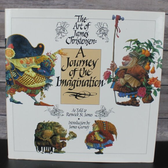 A Journey Of The Imagination by James Christensen Art 1st Edition HC DJ Book VG - Picture 5 of 5